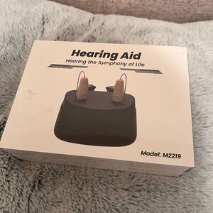 Hearing Aid with Charging Dock